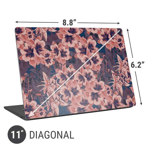 Dark Tapestry Floral Universal Laptop 11in (8.8 x 6.2in) Skin